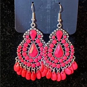 NWT Pink Earrings